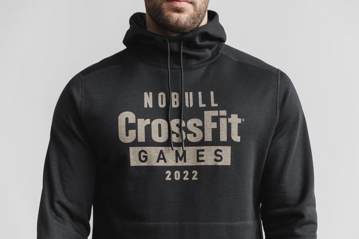 Nobull Crossfit Games® 2022 Men's Hoodie Black | Australia (QC9137)